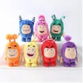 Mng 7 kpl/erä Cartoon Oddbods Anime Pehmolelu Sotilaiden Aarre