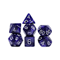 Miniatyrbillede 6 af 6: #42 stk. Polyhedral Terninger D20 D12 D10 D8 D6 D4 16mm Akryl Terningesæt til Dungeons and Dragons DND Terninger RPG MTG Bordspil Dobbelt Farve#[qb]