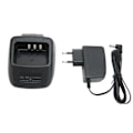 Pikkukuva 7 / 7: KSC‑35S Walkie Talkie -lataustelakka KENWOOD Thk20 Tkd240 Tk2312 Tk2400 Tk2402 -radiolle 100‑200V
