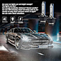 Pikkukuva 2 / 5: 1 Pari Eaglevision D2s B0010 8000k Ice Blue Xenon HID -polttimot Auton ajovalot