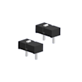 Miniatyrbilde 6 av 9: Ny ankomst 2 stk TTC 2-pins blå prikker Mus Mikrobryter for Razer Imperator Naga Hex RIVAL 500 RIVAL 600 DPI knapp White 0.01
