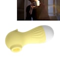 Miniatyrbillede 9 af 11: Kvindelig Massager Havhest Formet Stærk Sugning Stærk Vibration Kvindelig Massager Pinde Gul