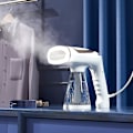 Miniatyrbilde 2 av 4: 1600w Kraftig Klærdamper Bærbar Vertikal Dampstrykejern Med Dampgenerator For Kvinner Hjem Reise Klær Hånddamper A A One size