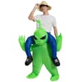 Uppblåsbar utomjording-dräkt för barn 120-150 cm Riding Alien 120-150CM
