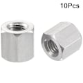 Pikkukuva 1 / 5: 10 kpl kuusikulmamutteria Kuusikulmamutterit M6X10MM M6x10mm
