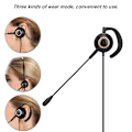 Pikkukuva 7 / 8: H1000-RJ9 Crystal Head Noise Canceling Call Center Headset Mukava Puhelin Kuulokkeet