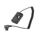 Miniatyrbilde 1 av 5: Strøm for D-tap-kontakt til Np-f Dummy-batteri for Np F550 F570 Np F970
