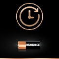 Miniatyrbilde 2 av 2: DURACELL Sett med 5 alarm- og fjernkontrollbatterier MN9100 N Lady LR1 Pakke med 2