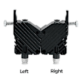 Miniatyrbillede 3 af 3: All Metal Dual Drive Ekstruder Opgradering /abs/tpu/tpe Filament Til Cr10 Erstat Mk8/cr10 Ekstruder()