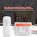 Miniatyrbillede 2 af 8: 220V lyspære controller modtager sender trådløs fjernbetjening switch system 2 kanal