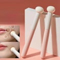 Miniatyrbilde 6 av 8: Svampsminkekost med komfortabelt grep ergonomisk allsidig svamphode concealer pulver foundation kost for hjemme og reise