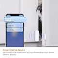 Miniatyrbillede 2 af 4: Smart Wifi døråbning, lukkede detektorer sensor