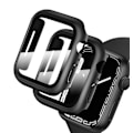 Miniatyrbilde 1 av 6: 2-pak skjermbeskytter 44mm Watch 4/5/6 Svart Black 44mm