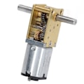 Pikkukuva 6 / 8: Kaksoisakselinen matovaihdemoottori DC12V 381RPM Mikro DC-vaihdemoottori nopeuden alennuksella