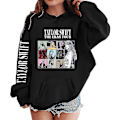 Miniatyrbild 5 av 5: Flickor Hoodies 1989 Casual Taylor Pullover Barn Pojkar Swifts Pullover Hooded Konsert Outfit För 4-14 År 01 Svart 01 black 6 to 7 Years