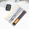 Miniatyrbilde 5 av 5: Nylon for Xiaomi Redmi Watch 4 Justerbar Elastisk Håndleddsrem Klokkerem for iWatch Mi Band 8 Pro Band Tilbehør svart grå black grey For Mi Band 8 Pro