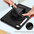 Miniatyrbild 2 av 5: Heavy Duty-fodral för iPad Mini 4/5 med handrem, pennhållare, lock