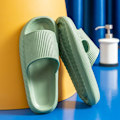 Miniatyrbillede 1 af 7: Letvægts Tøfler Komfort Casual Tøfler Åben Tå Platform Strand Sandaler Grøn Green 40-41