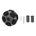 Miniatyrbillede 3 af 8: 58mm Plast Omni Hjul Dobbelt Række Roterende Omni Retningsbestemt Hjul Reservedele 14135