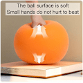 Miniatyrbild 2 av 7: Tyst basketboll 29,5 tum, Standard Hush Handle Basketboll, Tyst basketboll dribbling inomhus Orang Orange Number 7