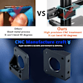 Miniatyrbillede 4 af 5: 3D-printer steppermotor Z-akse opgraderingsinstallationsbeslag i aluminiumlegering, egnet til Ender3-v2, Ender 3 Pro-printer