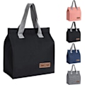 Miniatyrbillede 5 af 5: Dame- og Herremadpakke, Genanvendelig Isoleret Lækagesikker Madkasse Tote Bag
