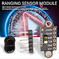Pikkukuva 1 / 3: Vl53l1x Ranging Flight Time Sensor Module 3v-5v Distance 400cm Measuring Extension Board Module For