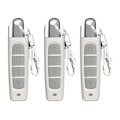 Miniatyrbilde 1 av 5: 3 stk Universal Garasjeport Fjernkontroll Kopier Nøkkel for Elektriske Åpnere Bilalarm og Hjemmesikkerhet Enkel å bruke Gray 0.07