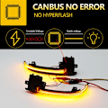 Miniatyrbilde 3 av 5: Deler til Audi A4 A5 S5 B8.5 RS5 RS4 Dynamisk rullende LED-blinklys Sekvensielt bakspeil Blinklys Left and Right