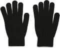 Miniatyrbillede 1 af 2: Solide sorte damehandsker, størrelse one size passer de fleste black