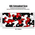 Pikkukuva 2 / 5: Kraken Keyboards Xxl Extended Gaming Mouse Pad Thick Desk Mat (darth) -gt