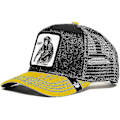 Miniatyrbild 2 av 2: Svart Panther Mesh Cap för vuxna, sommarbaseballkeps, Trucker Cap W-WELLNGS Monkey
