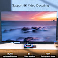Pikkukuva 4 / 5: Android 13.0 TV-Box Bluetooth WIFI Mediaspelare för hemmakontor 4G 32G