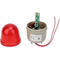 Miniatyrbillede 2 af 3: Ac 220v/3w LED Blinklys, LED Blinklys Advarselslys Alarmlys, Fast Bolt, Diameter 75mm