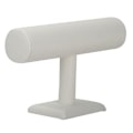Miniatyrbilde 1 av 2: Ur- og armbåndsstativ T-formet (Hvit)