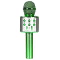Trådløs Bluetooth Karaoke Håndholdt Mikrofon, Hjem Ktv Afspiller Med Ios Computer Support Grøn