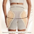 Pikkukuva 10 / 10: Muotouttavat Shortsit Slip Shorts MUSTA S musta black S