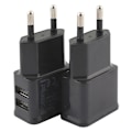 Pikkukuva 4 / 5: Usb-kaksoisportti 2a matkapuhelimen matka-laturi Usb-seinälaturi Kuutiolaturi