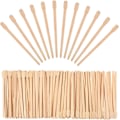 Miniatyrbild 1 av 5: 500 st Brow Wax Sticks Små vaxspatlar Applikator Trä Craft
