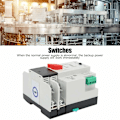 Miniatyrbillede 3 af 5: Transfer Switch (100A/2P), Dobbelt Effekt Automatisk Transfer Switch,