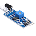 Miniatyrbild 5 av 5: Infraröd hinderundvikande reflekterande fotoelektrisk sensormodul för RC smart bilrobot