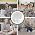 Miniatyrbillede 5 af 5: Optagelig stemmeboks stemmeoptager til bamser og blødt legetøj, 30 sekunders optagelse BT white (Pack of 2)