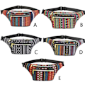 Miniatyrbild 2 av 9: Boho Fanny Pack Bröstväska Midjeväska B