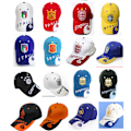 Miniatyrbilde 6 av 11: Brodert Unisex Justerbar Fotballcaps Manchester City Black