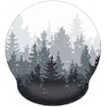 Miniatyrbillede 1 af 5: Ergonomisk musemåtte med håndledsstøtte, Forest Memory Foam håndledsstøtte musemåtter, smertelindrende musemåtte til gaming, arbejde, mænd, kvinder