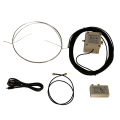 Miniatyrbilde 1 av 5: MLA-30+ Plus 0,5-30MHz Medium Short Wave Antenne Utendørs Tak- Aktiv Mottaker Loop Antenne 500kHz-30MHz Kit-Lav Støy