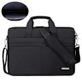 Miniatyrbillede 1 af 5: Laptop taske etui Skuldertaske Notebook taske Kufferter til 13,3 14 15,6 17,3 tommer Macbook Air Pro HP Huawei Asus Dell Model1-sort Model1-black 13.3 inches