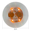 Miniatyrbilde 2 av 7: 12 stk LED-fargede flaskeunderlag, lysende