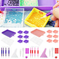 Miniatyrbilde 8 av 10: Diamantmaling -sett Diamantmaling MULTICOLOR SET flerfarget multicolor set 1-set 1