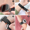 Miniatyrbilde 4 av 5: Alpine Loop-rem kompatibel med Apple Watch-rem 42mm 41mm 38mm for kvinner og menn Justerbar 2/Ultra/Series SE 9/8/7/6/5/4/3/2/1